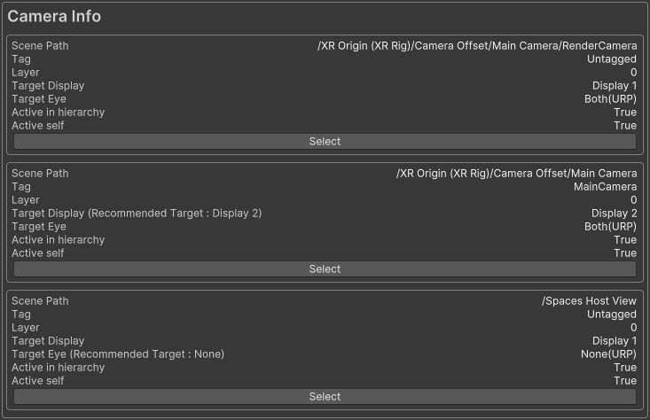 CameraInfo