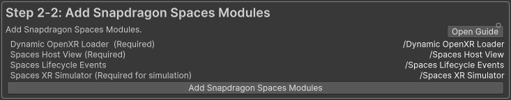 SnapdragonSpacesModules